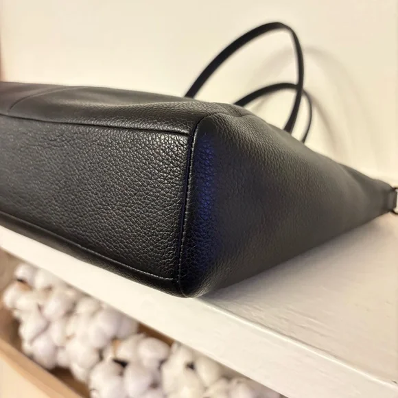 💖HOST PICK!💝 COACH Prairie Satchel in Black Pebbled Leather! EUC! - Picture 7 of 14